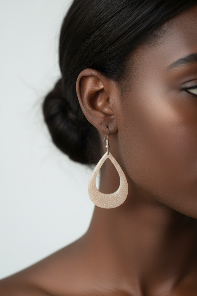 Resin tear drop