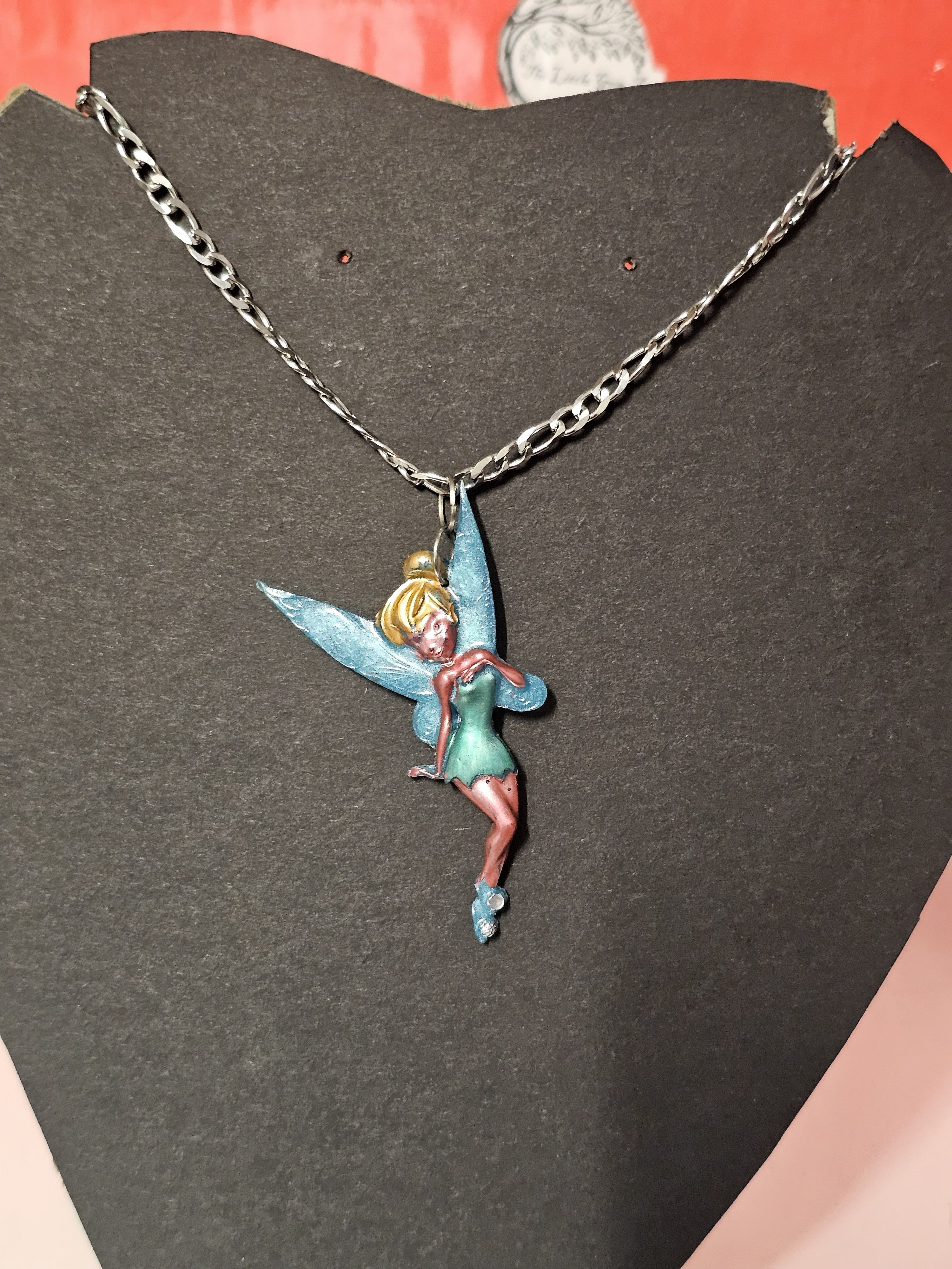 resin Tinkerbelle pendent