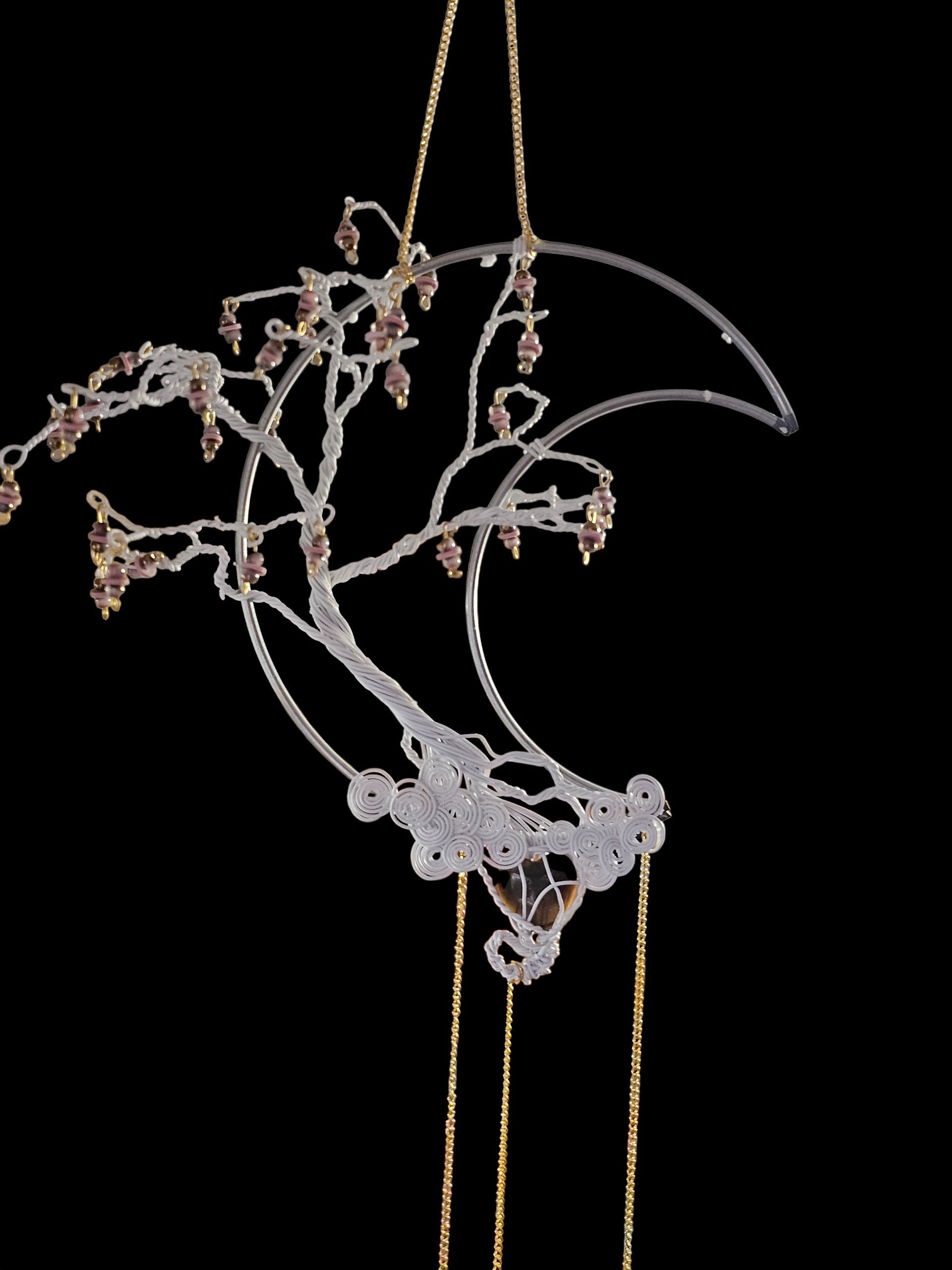 Moonlight Silver Birch suncatcher