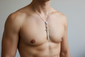 dagger pendent on cord (not as big as it is on model)