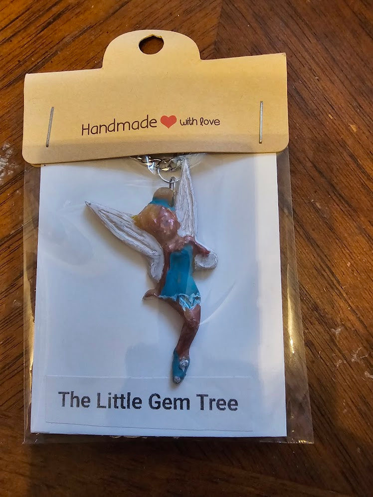 resin Tinkerbelle pendent