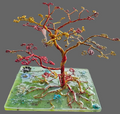 phoenix tree incense holder