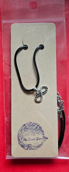 eternity symbol necklace