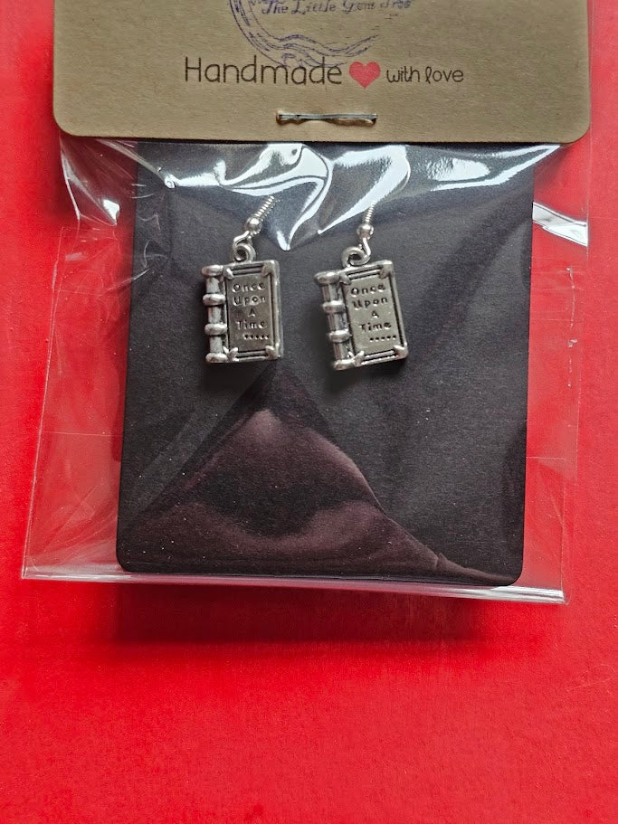 story book earrings