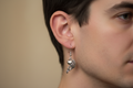 koi fish earing for a man