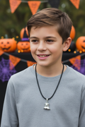 ghostly pendent on cord