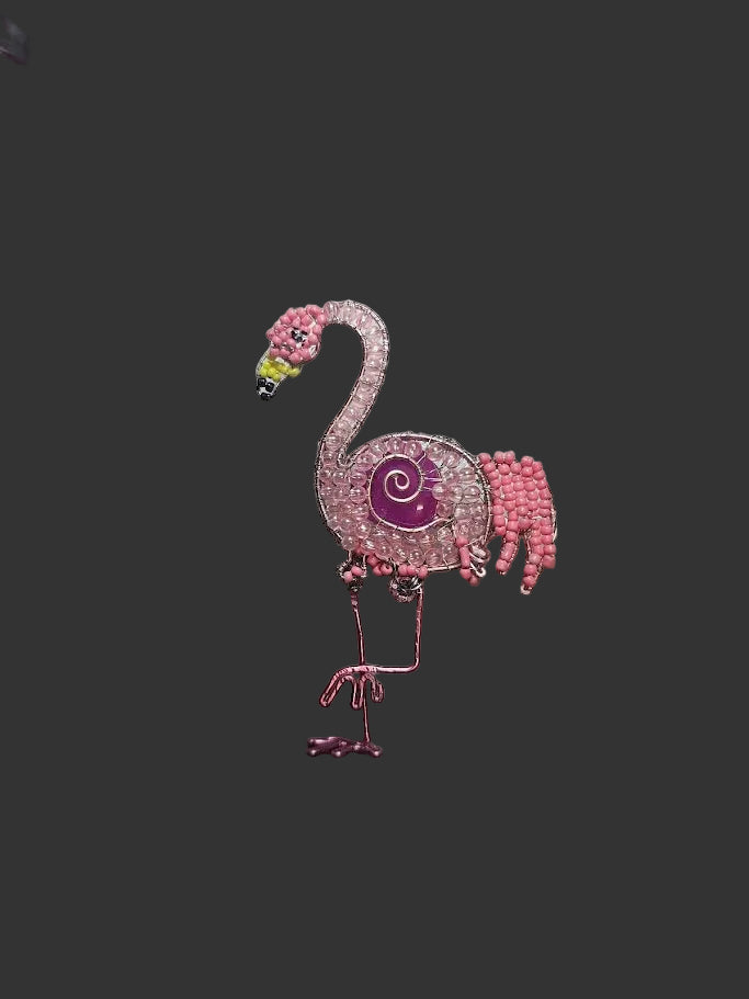 flamingo broaches
