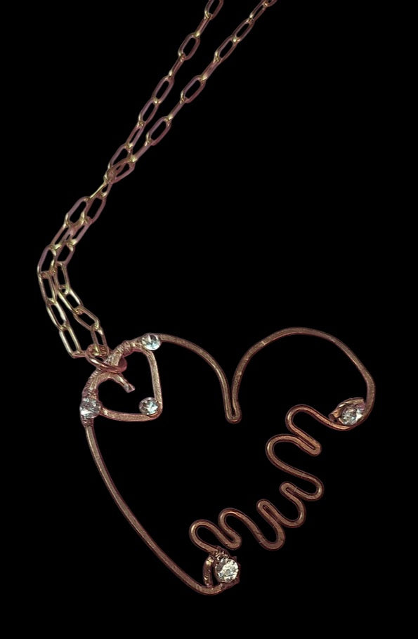 Mum Heart necklace