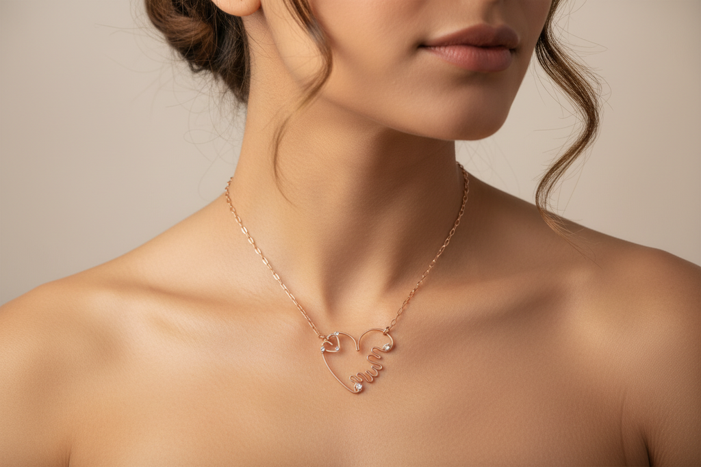 Mum Heart necklace