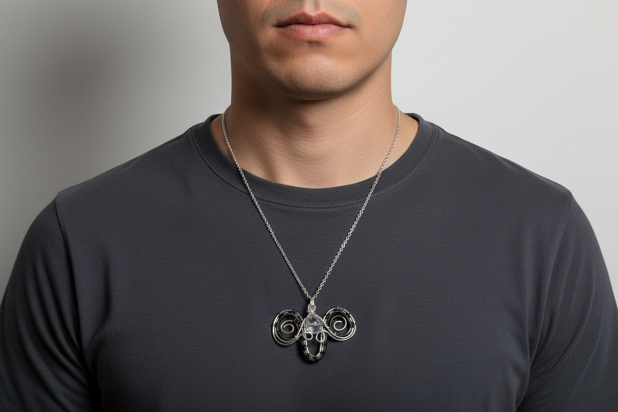 Aries zodiac pendent