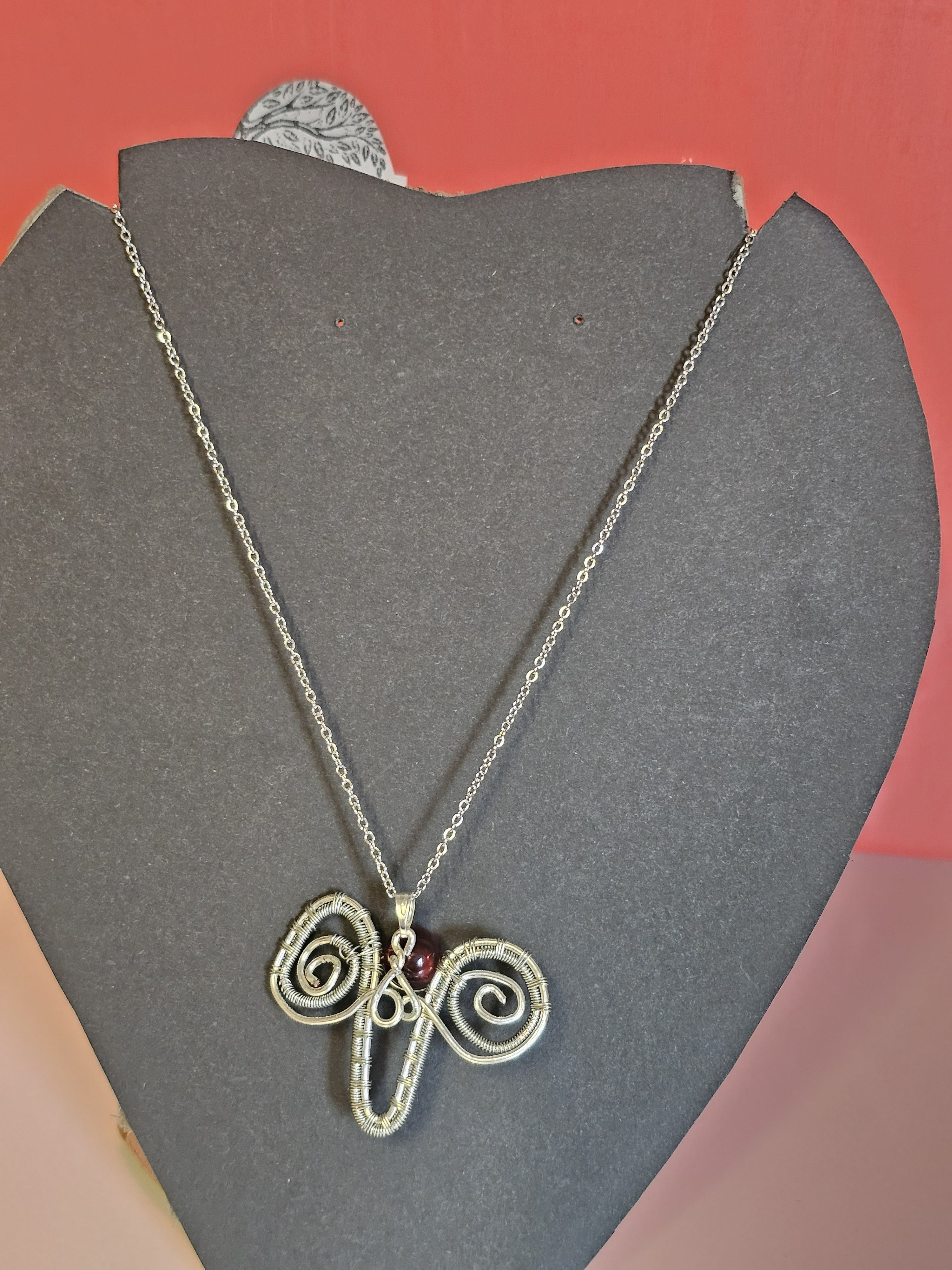 Aries zodiac pendent